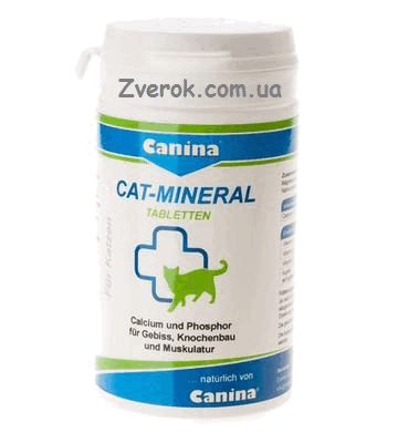 

Canina CАT - MINERAL TABS минеральный комплекс для кошек 300тб