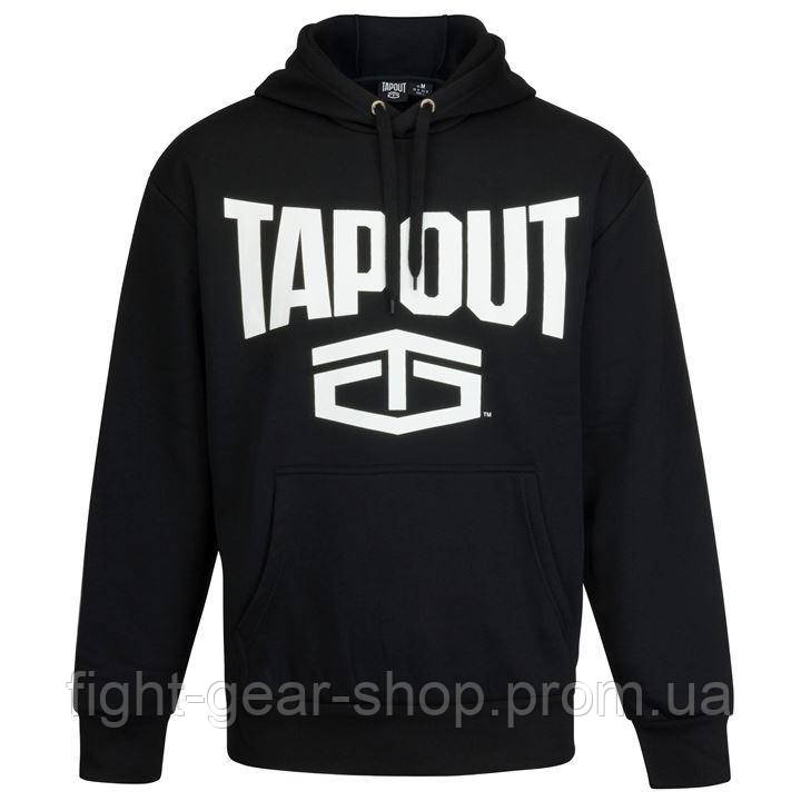 Оригинальная Толстовка Tapout Large Logo Hoodie Mens - Black 2XL