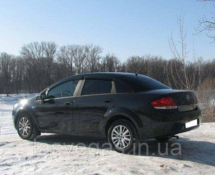 

Ветровики, дефлекторы окон Fiat Linea 2007> (HIC)