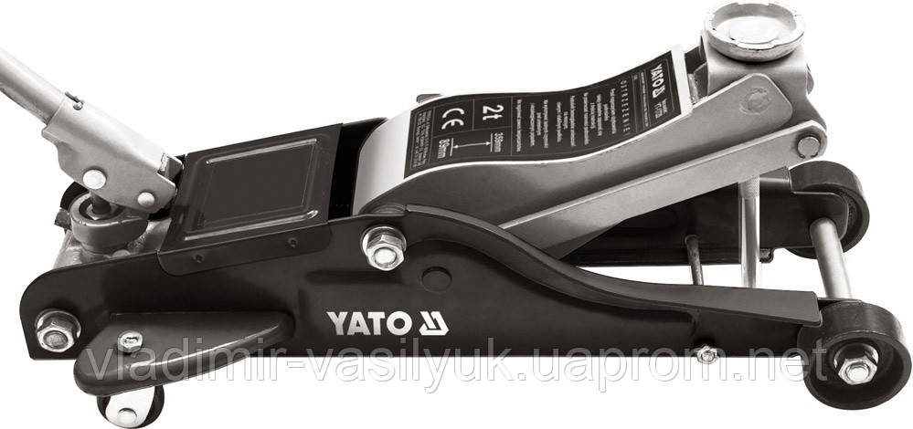 

Домкрат Yato YT-1720 подкатной 2т