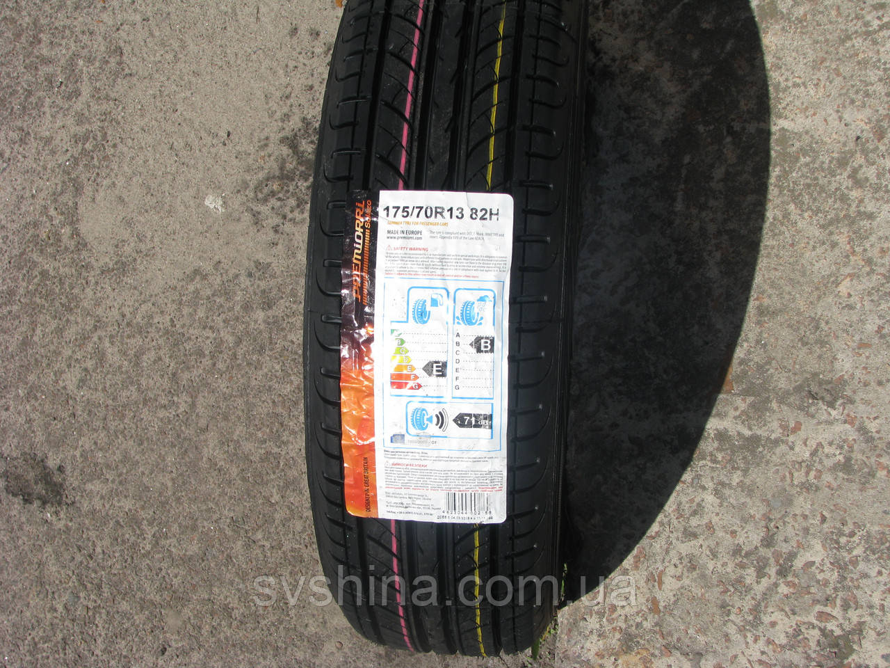 

Шины 175/70R13 Premiorri Solazo, 82Н.