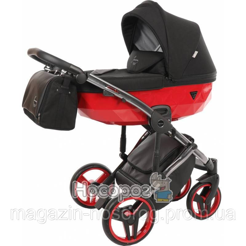 

Универсальная коляска 2 в 1 Junama Diamоnd S-line Red, Черный