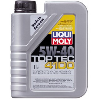 

Автомобильное масло Liqui Moly 5W-40 Top Tec 4100 1л