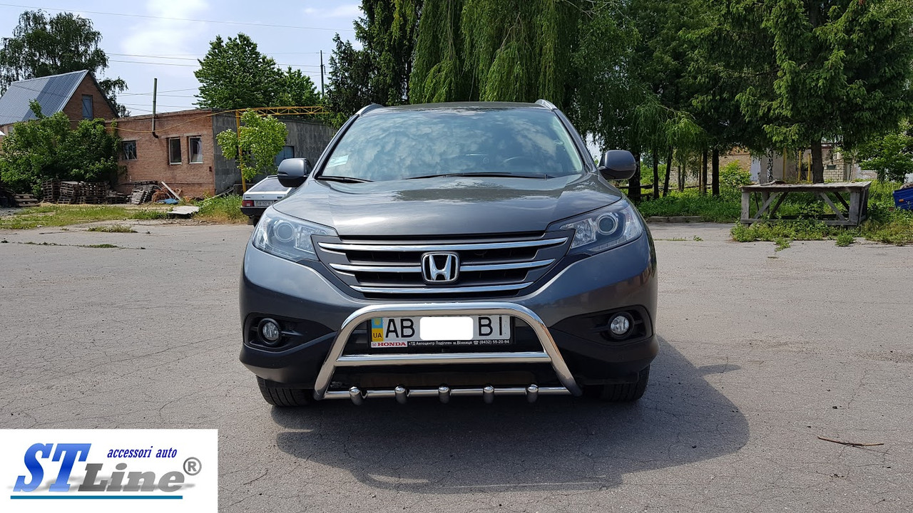 

Кенгурятник Honda CR-V (12-16) защита переднего бампера кенгурятники на для Хонда СРВ Honda CR-V (12-16) d60х1,6мм