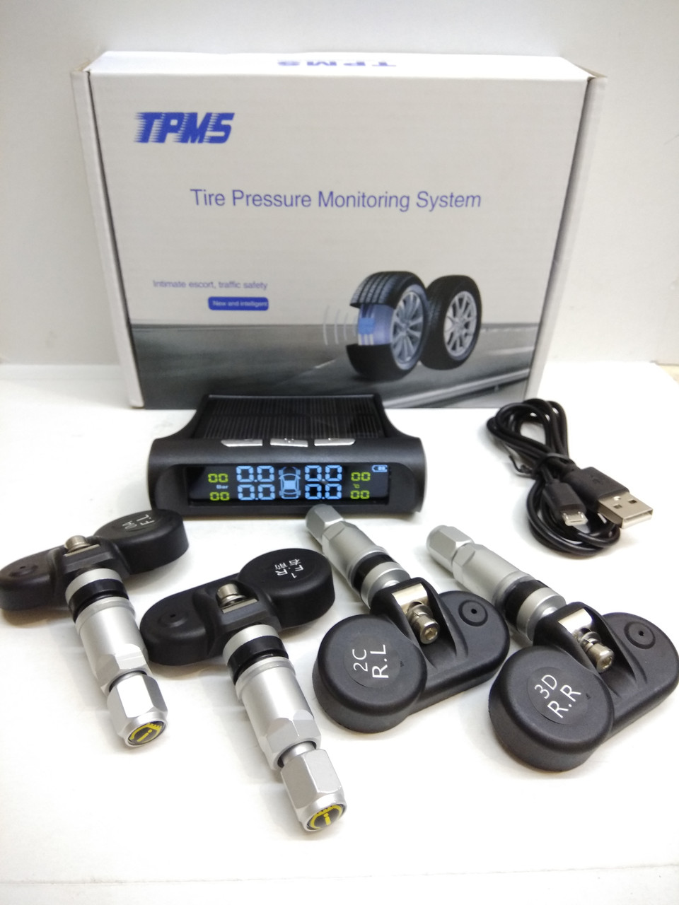 Автомобильная система контроля давления и температуры в шинах, TPMS, внутренние датчики