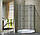Душевая кабинка пятиугольная 100x100 см дверь распашная Eger Stefani 599-535 с душевым поддоном, фото 5