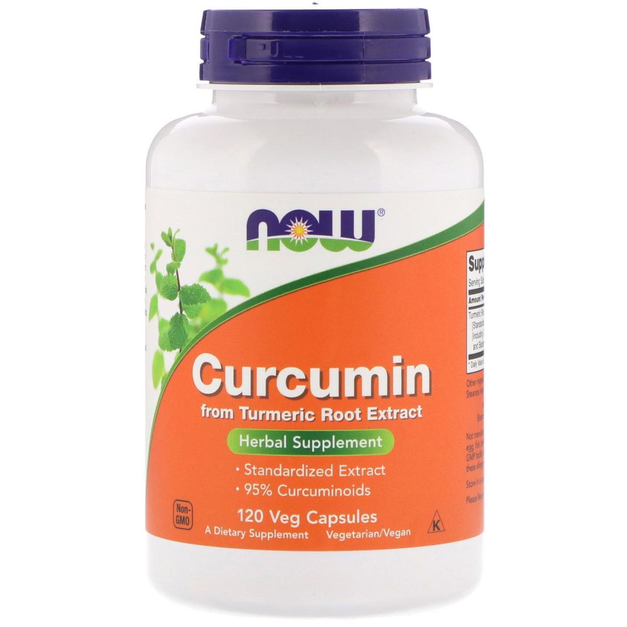 

Куркумин NOW Foods "Curcumin" (120 капсул)