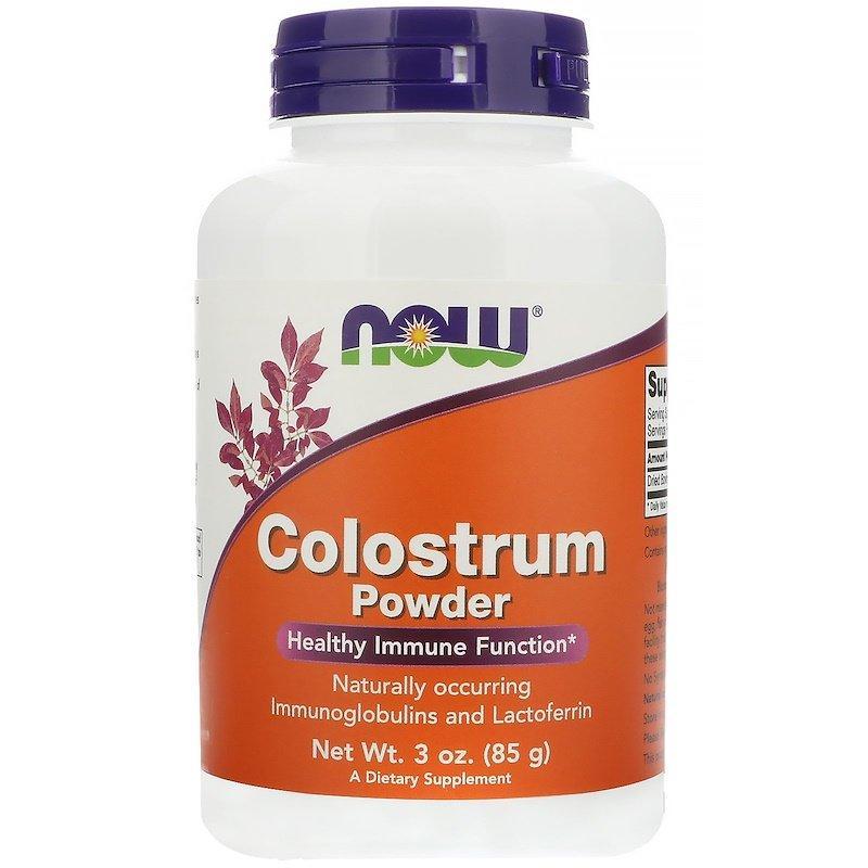 

Молозиво NOW Foods "Colostrum Powder" поддержка иммунитета, в порошке (85 г)