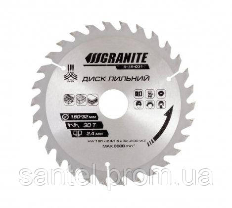 

Диск пильный для УШМ GRANITE 200*32*60Т (5-20-060)