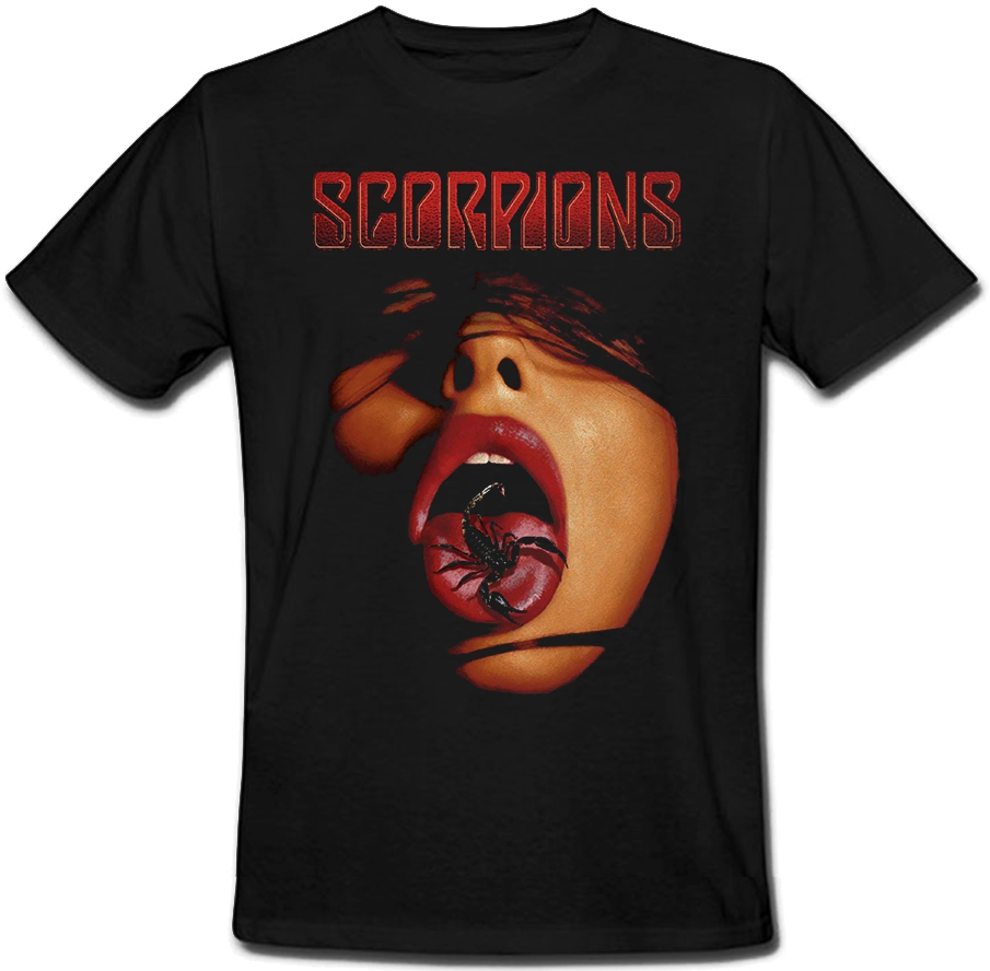 

Футболка Scorpions - Tongue (чёрная) XL