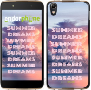 

Чехол на Alcatel idol 4 Summer Dreams "4426u-711", Оранжевый