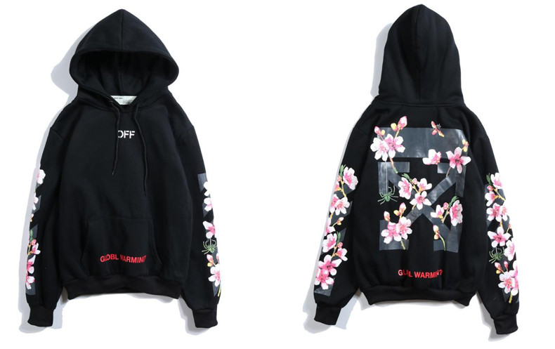 off white hoodie global warming