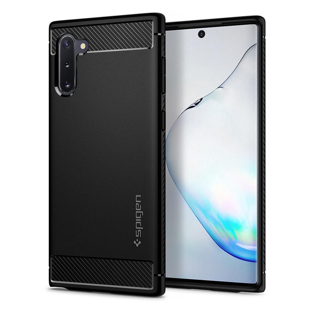 

Чехол Spigen для Samsung Galaxy Note 10 Rugged Armor, Matte Black (628CS27374)