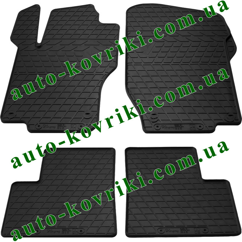 

Резиновые коврики в салон Mercedes X164 2005-2012 (Stingray), Черный