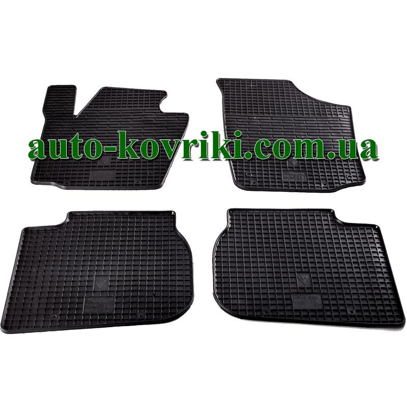 

Резиновые коврики в салон Skoda Rapid 2012- (Stingray), Черный