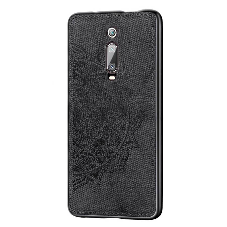 

TPU+Textile чехол Mandala с 3D тиснением для Xiaomi Redmi K20 / K20 Pro / Mi9T / Mi9T Pro Черный