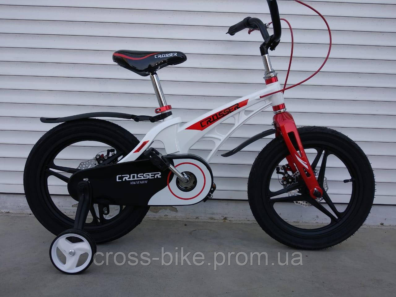 

Велосипед детский двухколесный облегченный Crosser MAGNESIUM BIKE "PREMIUM" 16" (магнезиум сплав)