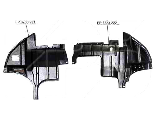 

Защита двигателя Mitsubishi Outlander I нижняя правая (FPS). MR974873