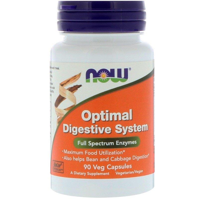 

Пищеварительные ферменты NOW Foods "Optimal Digestive System" энзимы полного спектра (90 капсул)