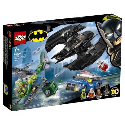 Конструктор LEGO Super Heroes DC Бэткрыло Бэтмена и ограбление Загадоч