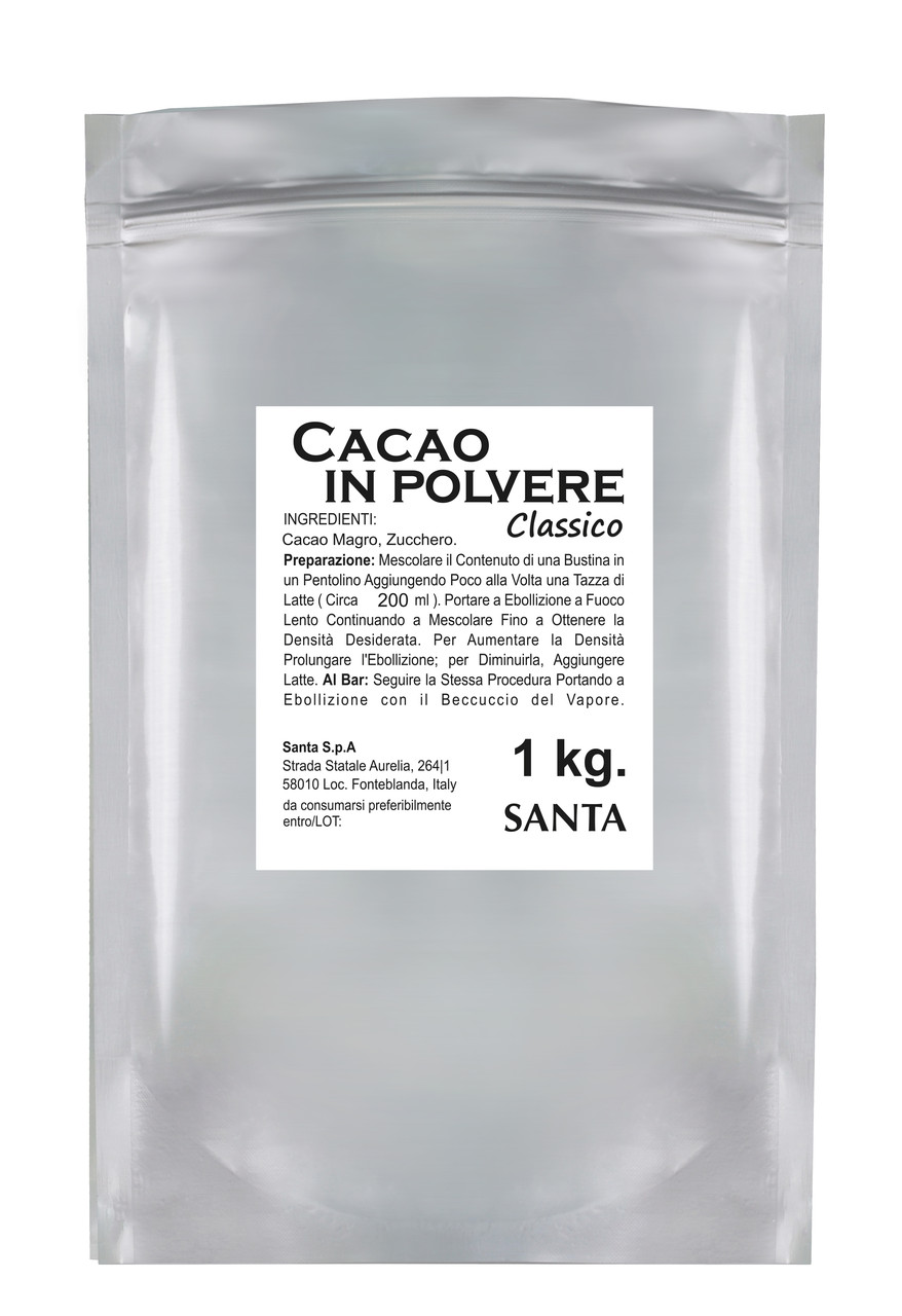 Какао Santa Classico (Cacao in polvere Classico) 1 кг ИталияНет в наличии
