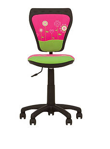 Дитячий комп'ютерний стілець MINISTYLE GTS FLOWERS (Квіти) від Nowy Styl