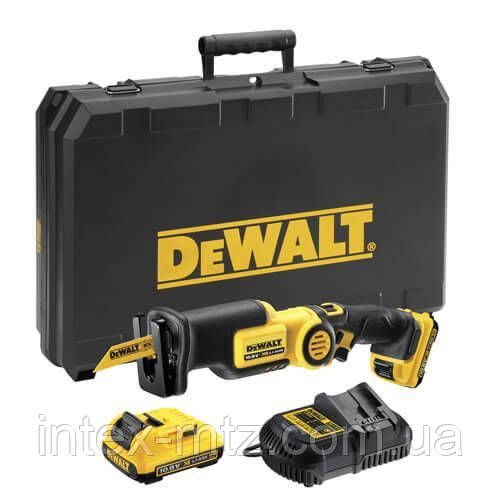 

Аккумуляторная сабельная пила DeWALT DCS310D2