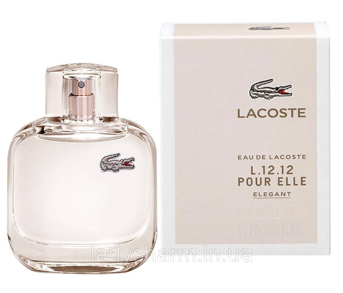 

Мужская туалетная вода Lacoste Eau De L.12.12 Pour Elle Elegant 90 мл