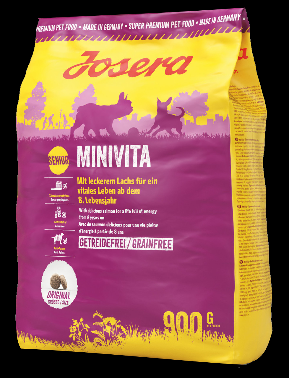 

Сухой корм Josera MiniVita (для пожилых собак мелких пород) 900 г