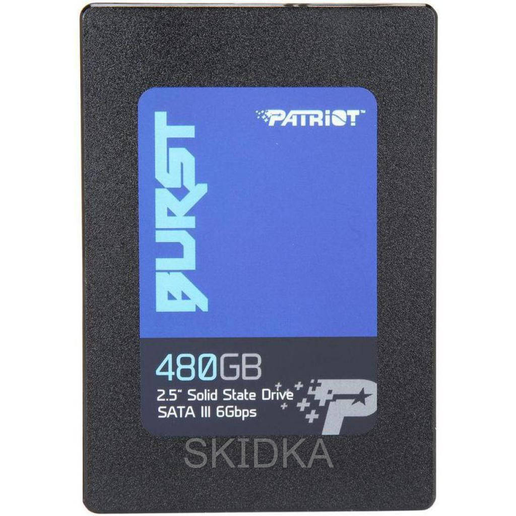 

Накопитель SSD 2.5" 480GB Patriot (PBU480GS25SSDR)