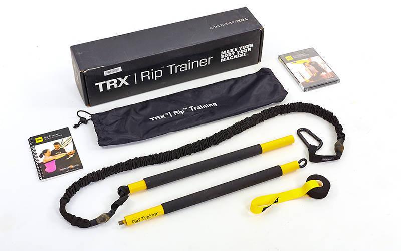 Палка-тренажер TRX Rip Trainer FI-3728-07 (с амортизатором и дверным к