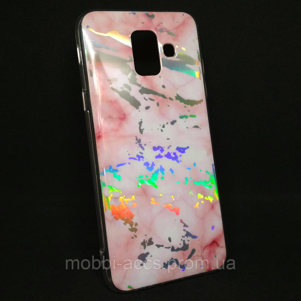 

Защитный чехол Mramor Shine для Samsung A600 (A6 2018), Розовый