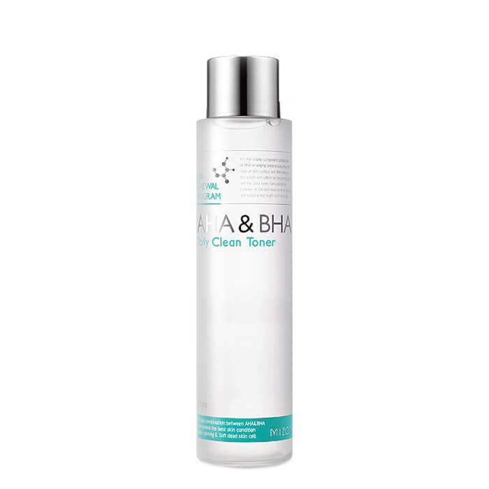 

Очищающий тонер для лица с кислотами Mizon AHA & BHA Daily Clean Toner 150 мл (8809587520589)