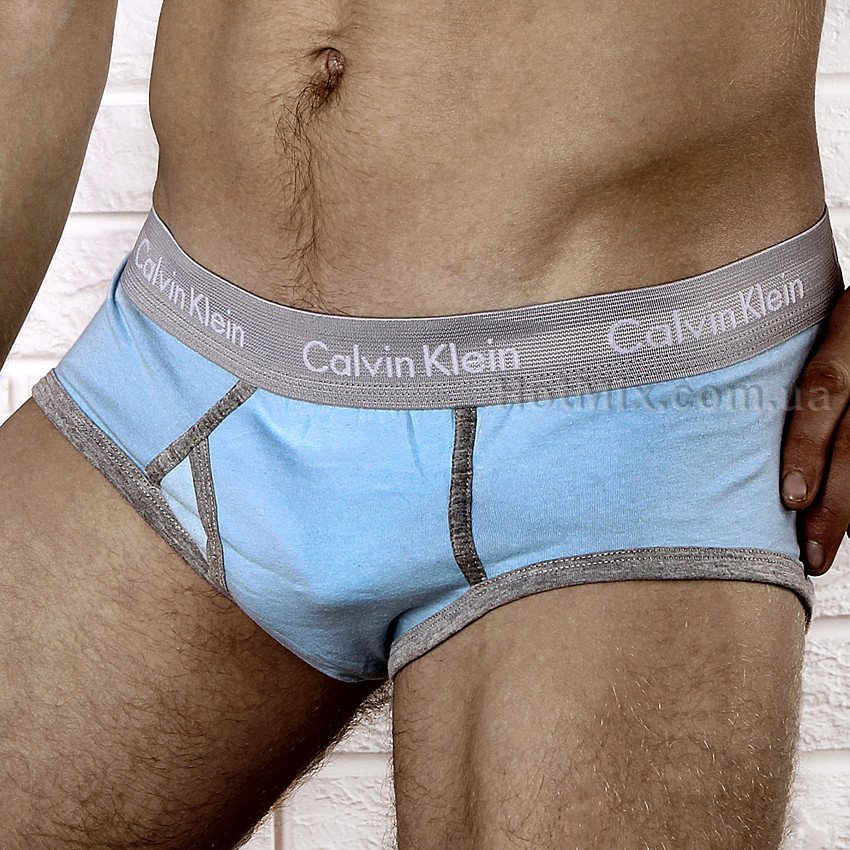 

Мужские трусы брифы Calvin Klein 365 Blue Grey в стиле