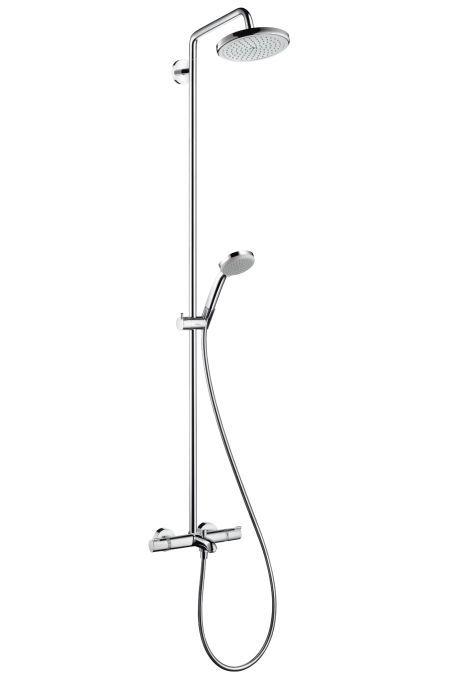 

Душевая система Hansgrohe Croma 220 Showerpipe +термостат 27223000