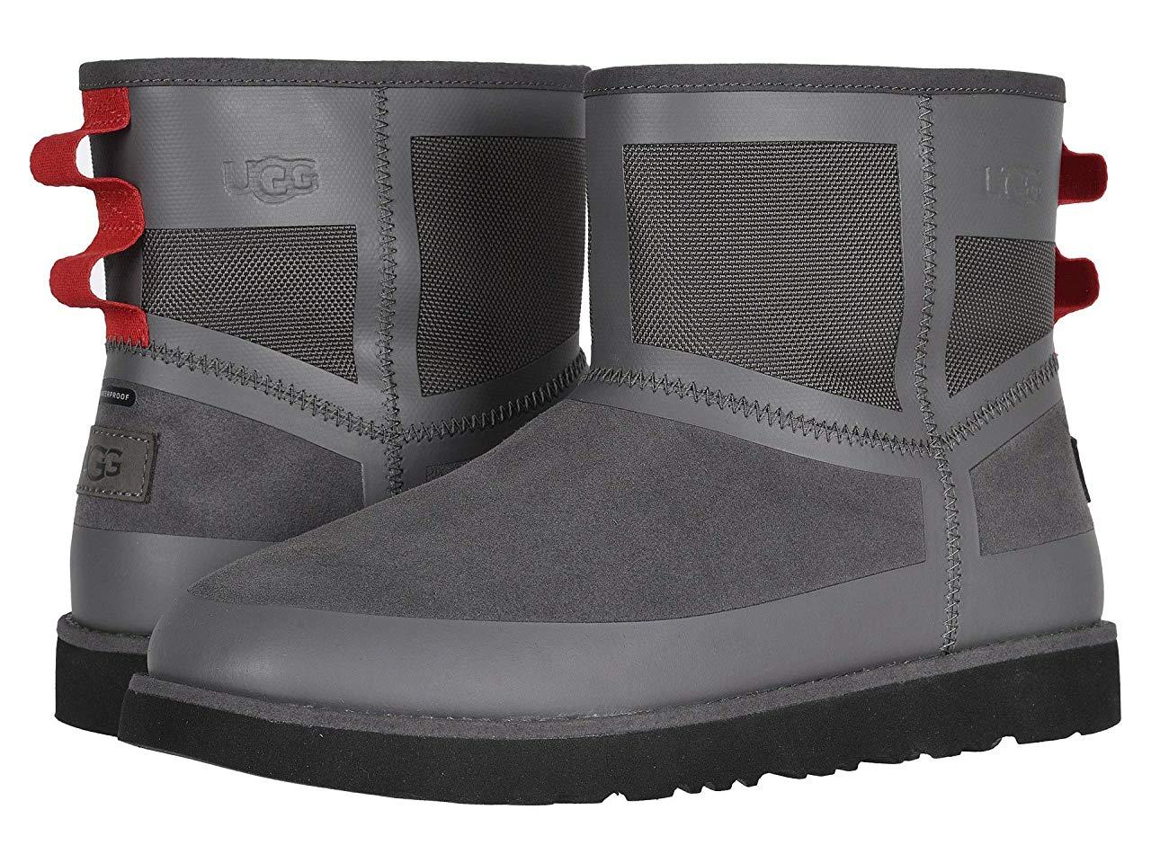 

Ботинки/Сапоги (Оригинал) UGG Classic Mini Urban Tech WP Charcoal