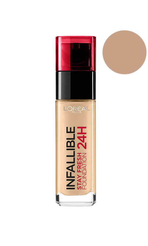 

Loreal Infaillible 24h Fresh Wear Foundation Тональный крем 140 golden beige