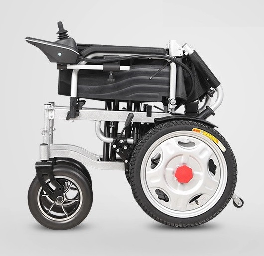Folding electric wheelchair D-6036A