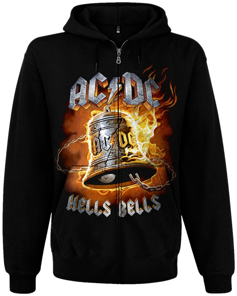 

Толстовка на молнии AC/DC "HELLS BELLS"