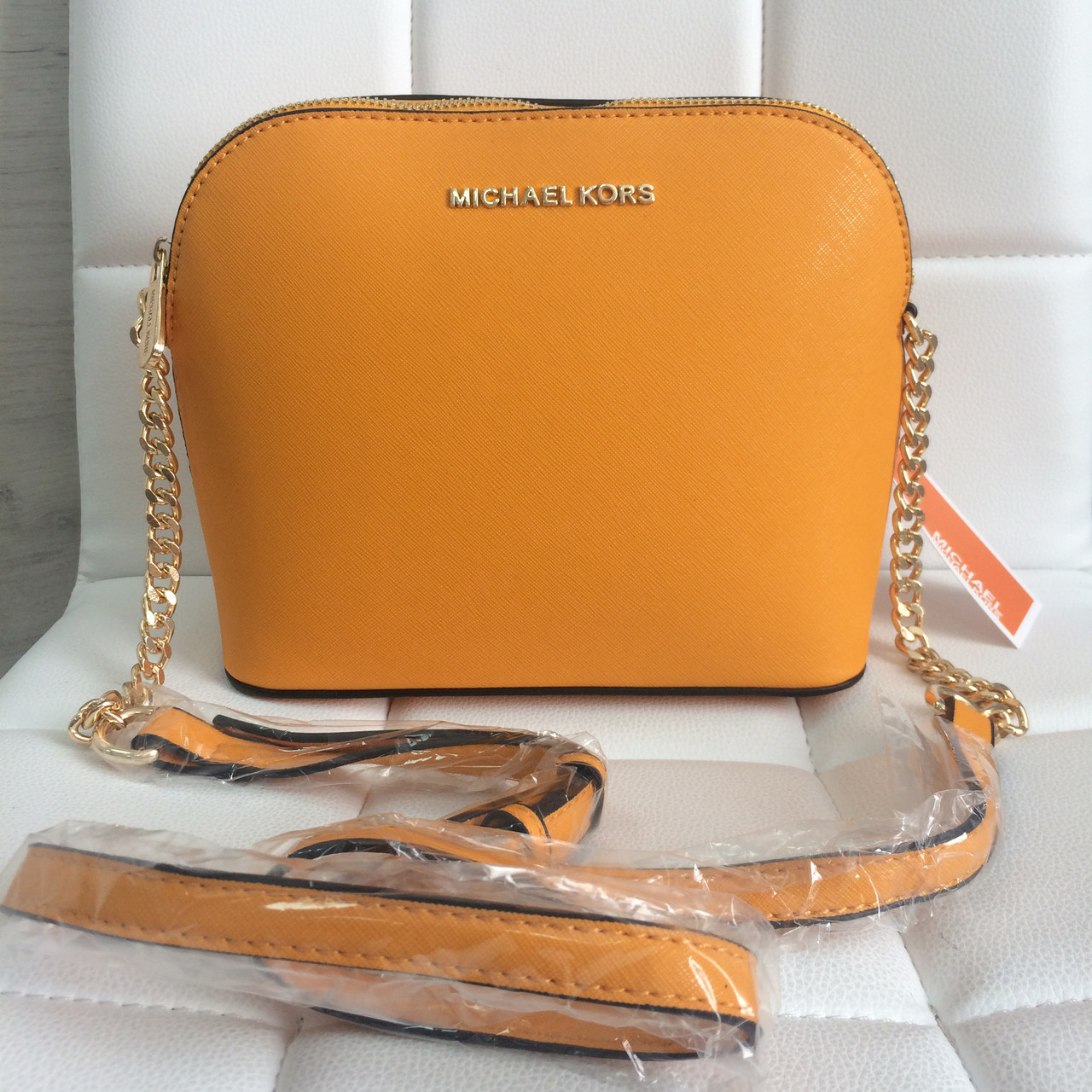 

Сумка в стиле Michael Корс Cindy Crossbody | клатч Майкл Корс Синди | МК арт.0133 Желтый