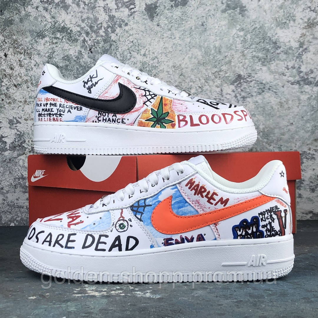 

Кроссовки Nike Air Force 1 Custom 36-45, Белый