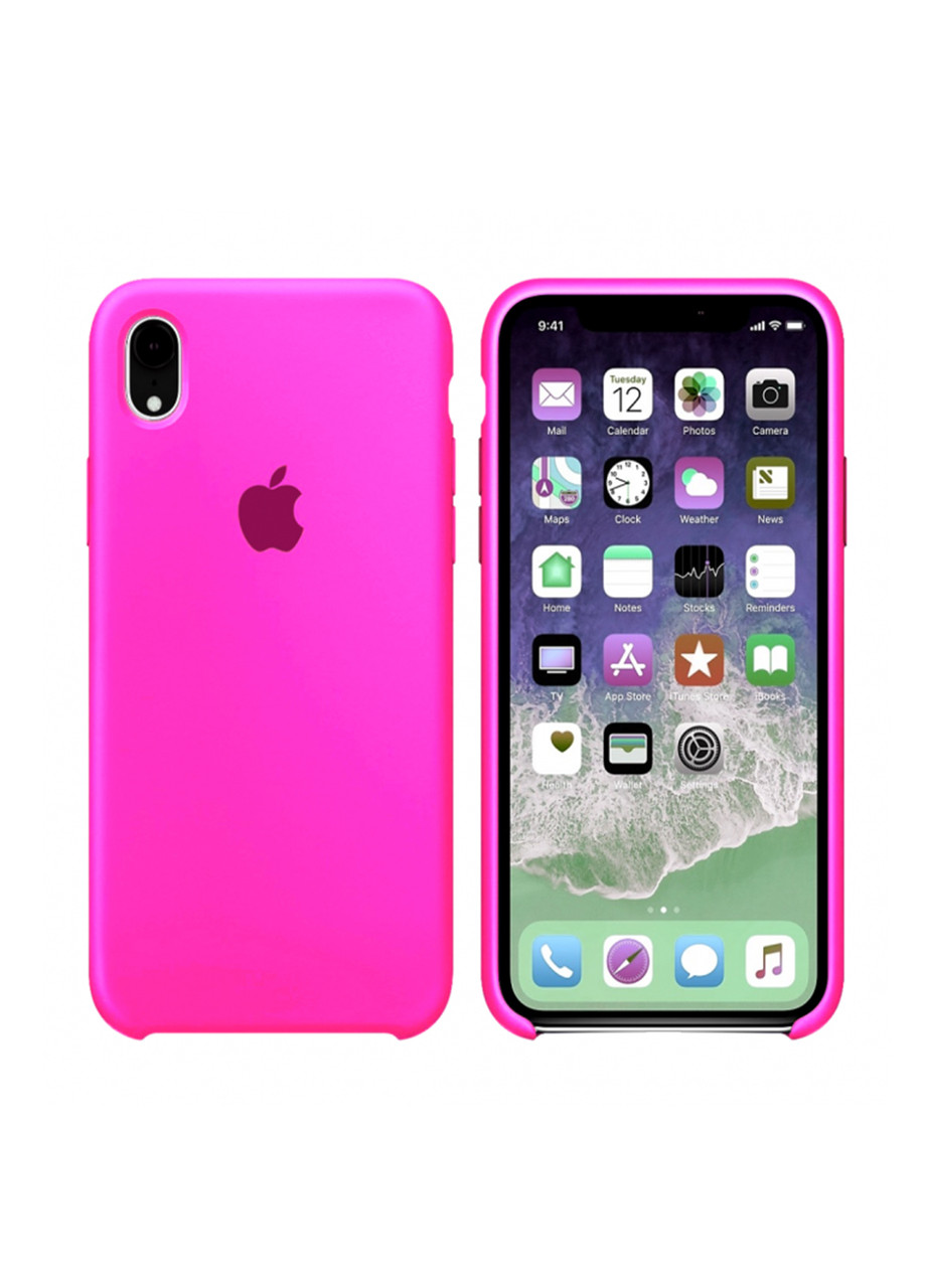 

Чехол ARM Silicone Case для iPhone Xr barbie pink, Ярко-розовый