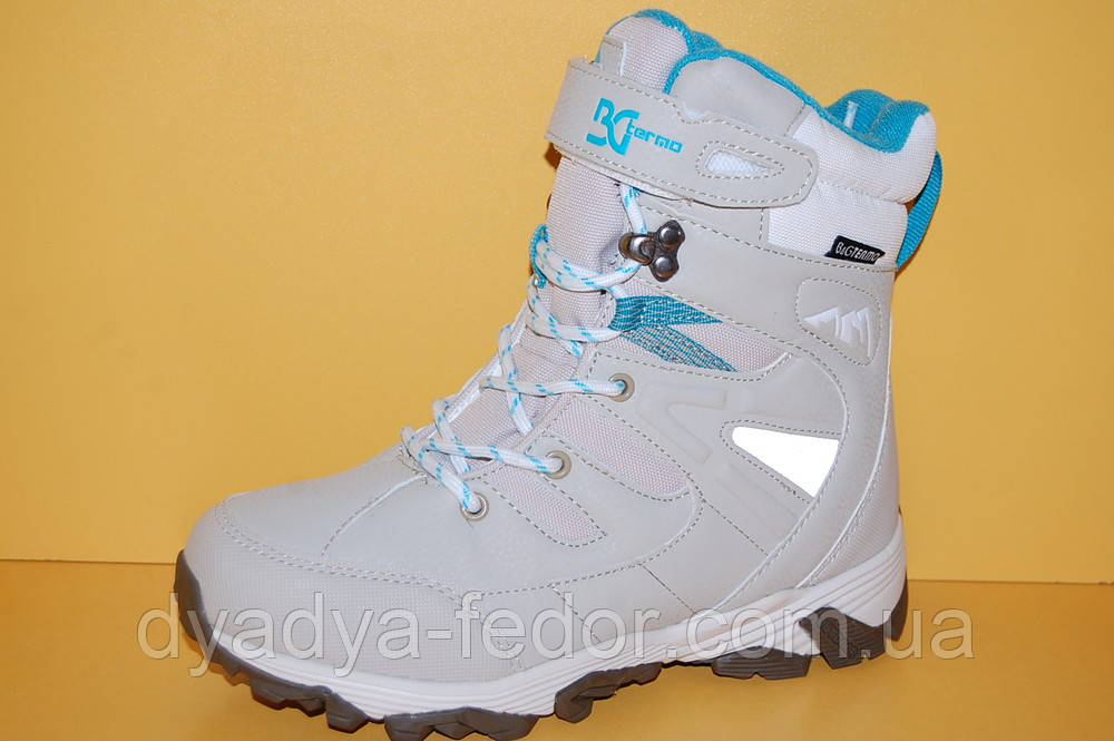 

Детская зимняя обувь Термообувь B&G Украина 186-204 Для девочек Бежевый размеры 35_40