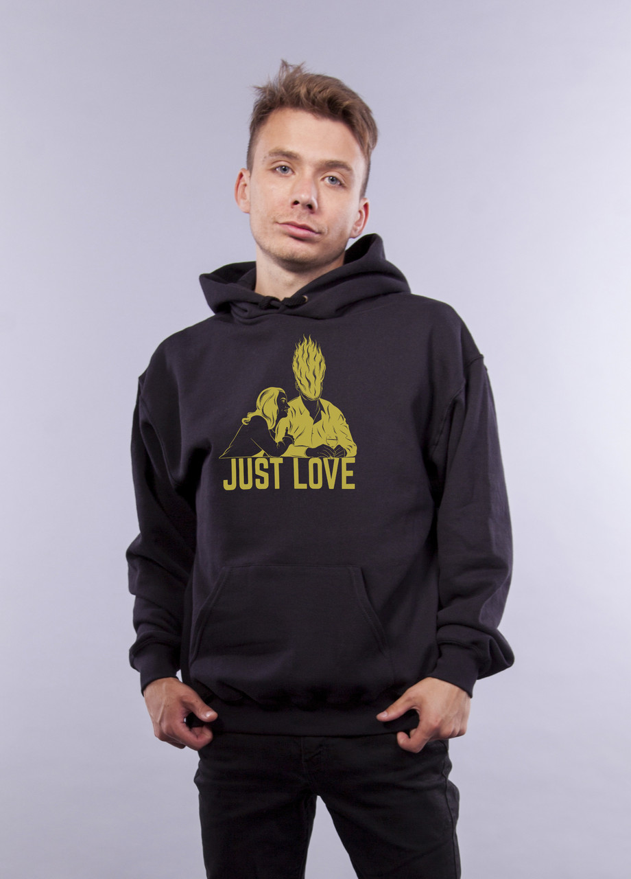 

Толстовка Чёрная LOYS "Just Love" L