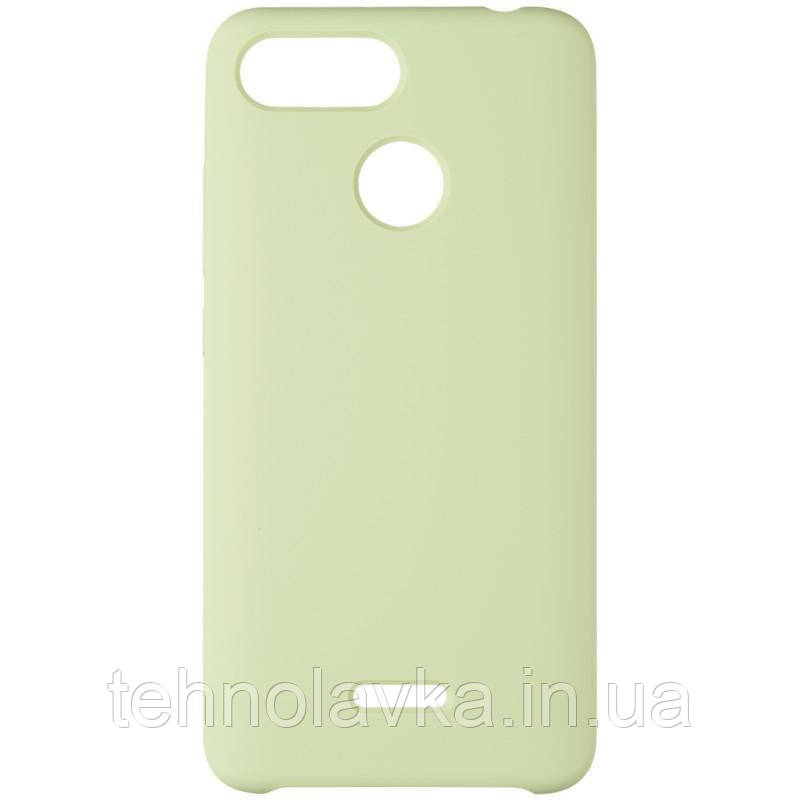 

Силиконовый чехол Soft Matte Case на Xiaomi Redmi 6 Green, Зеленый