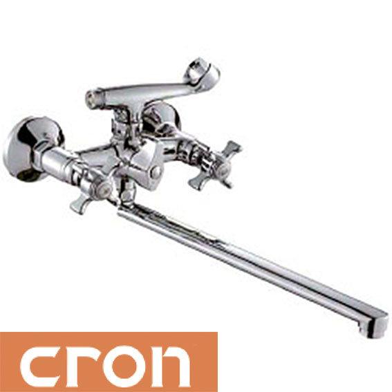 

Смеситель для ванны длинный нос Cron Zeus (Chr-150)