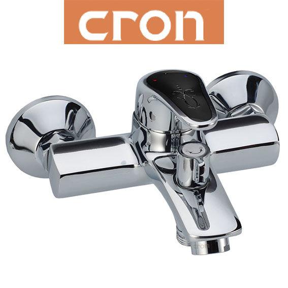 

Смеситель для ванны короткий нос Cron Magic Black (Chr-009)