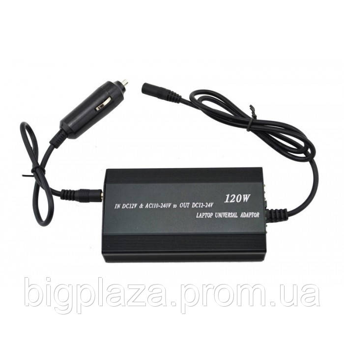 

Универсальное зарядное устройство для ноутбука 8 в 1 (12 v 220v)