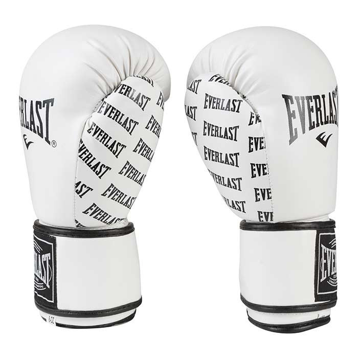 

Боксерские перчатки Everlast белые EV2218 12 унций