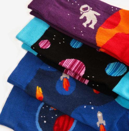 

Носки детские Dodo Socks Space Oddity 2-3 года, набор 3 пары